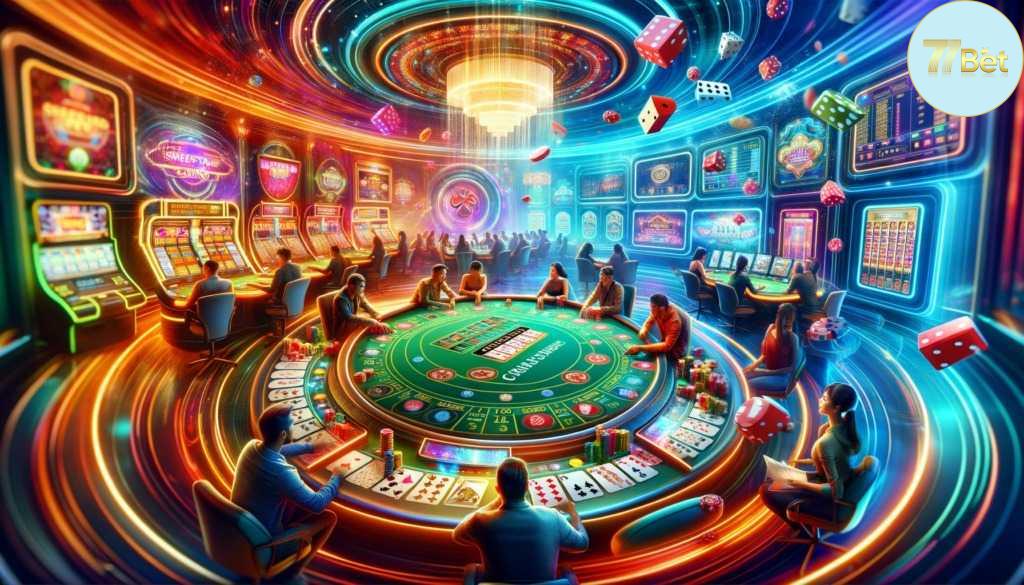 Các sản phẩm cá cược nổi bật tại 77bet